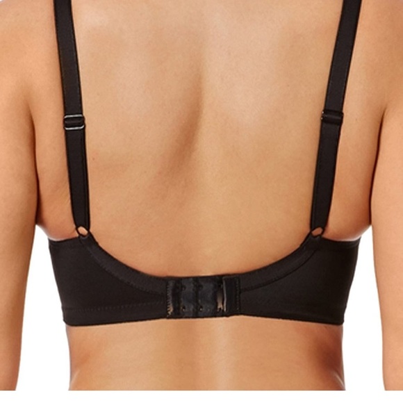 (1571) Freya Women's Deco Molded Soft Cup Bra Black 30 G - Picture 2 of 5